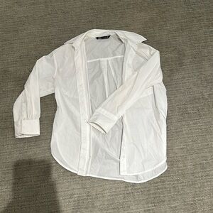 Zara white dress shirt